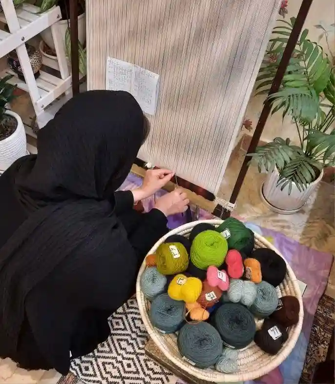 آموزش قالیبافی