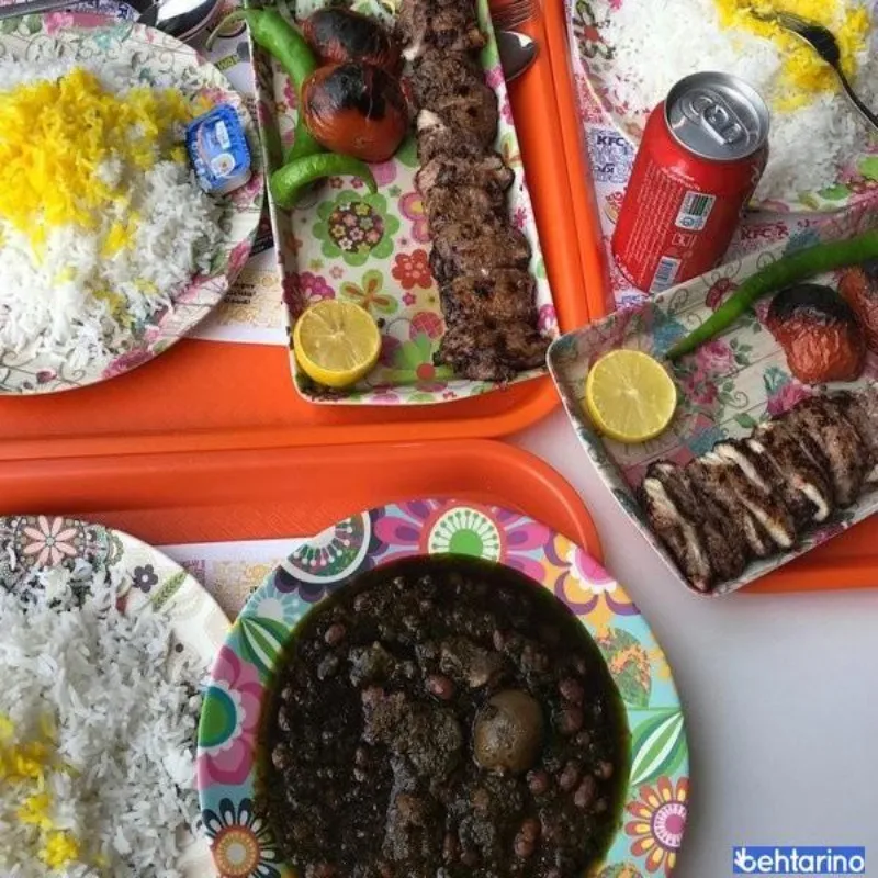 رستوران ایرانی باشگاه غذای تناسب