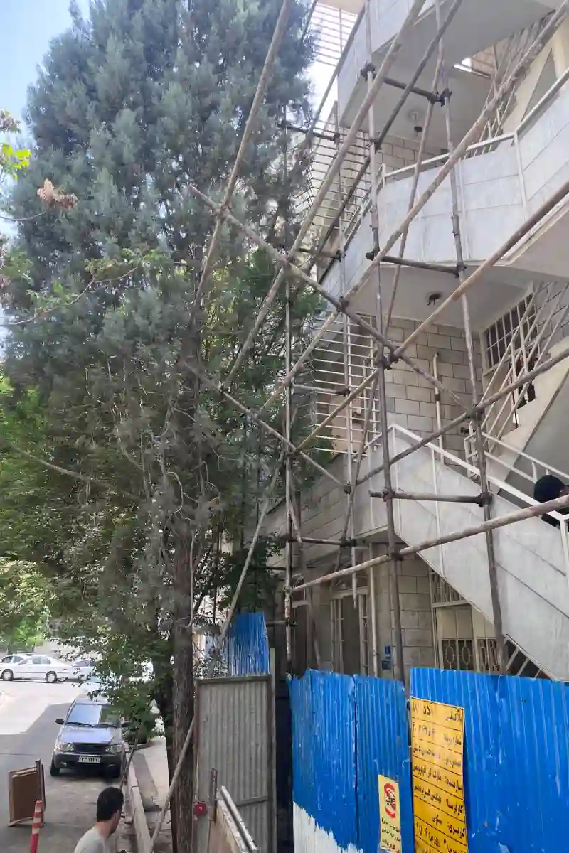  داربست فلزی سید(کل مناطق تهران و حومه)