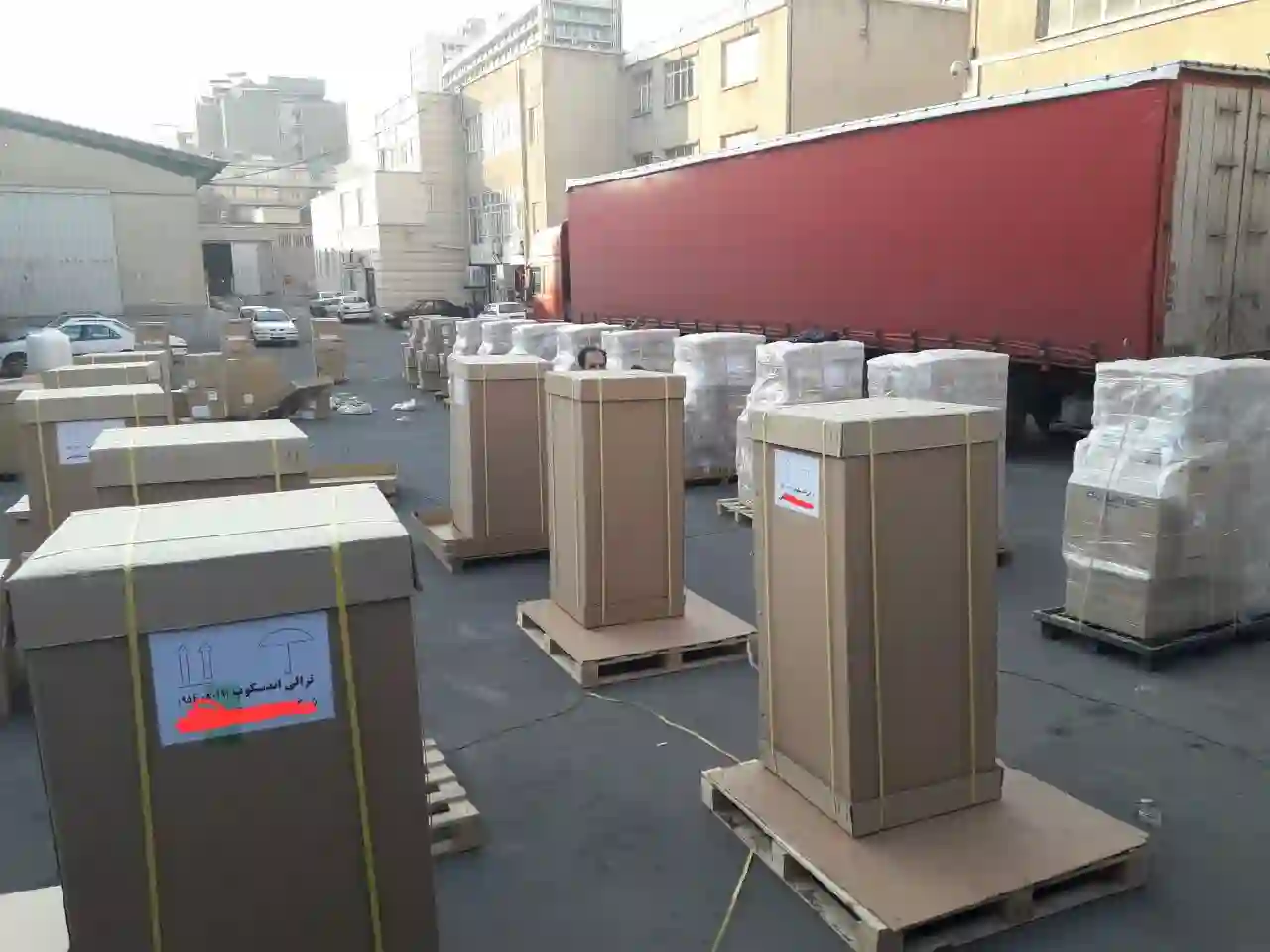 خدمات بار سیطره آسمان آبی