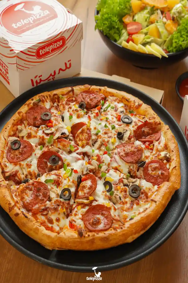 تله پیتزا شعبه سعادت آباد